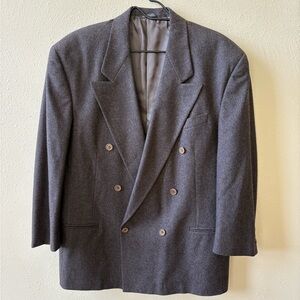 Missoni Gray Double-Breasted Blazer